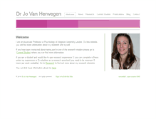 Tablet Screenshot of jovanherwegen.co.uk